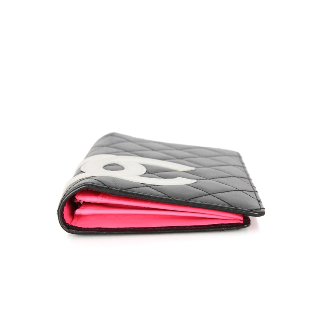 샤넬 빈티지 깜봉 장지갑 캄본 블랙 CC 코코마크 지갑 A80285 상품이미지5