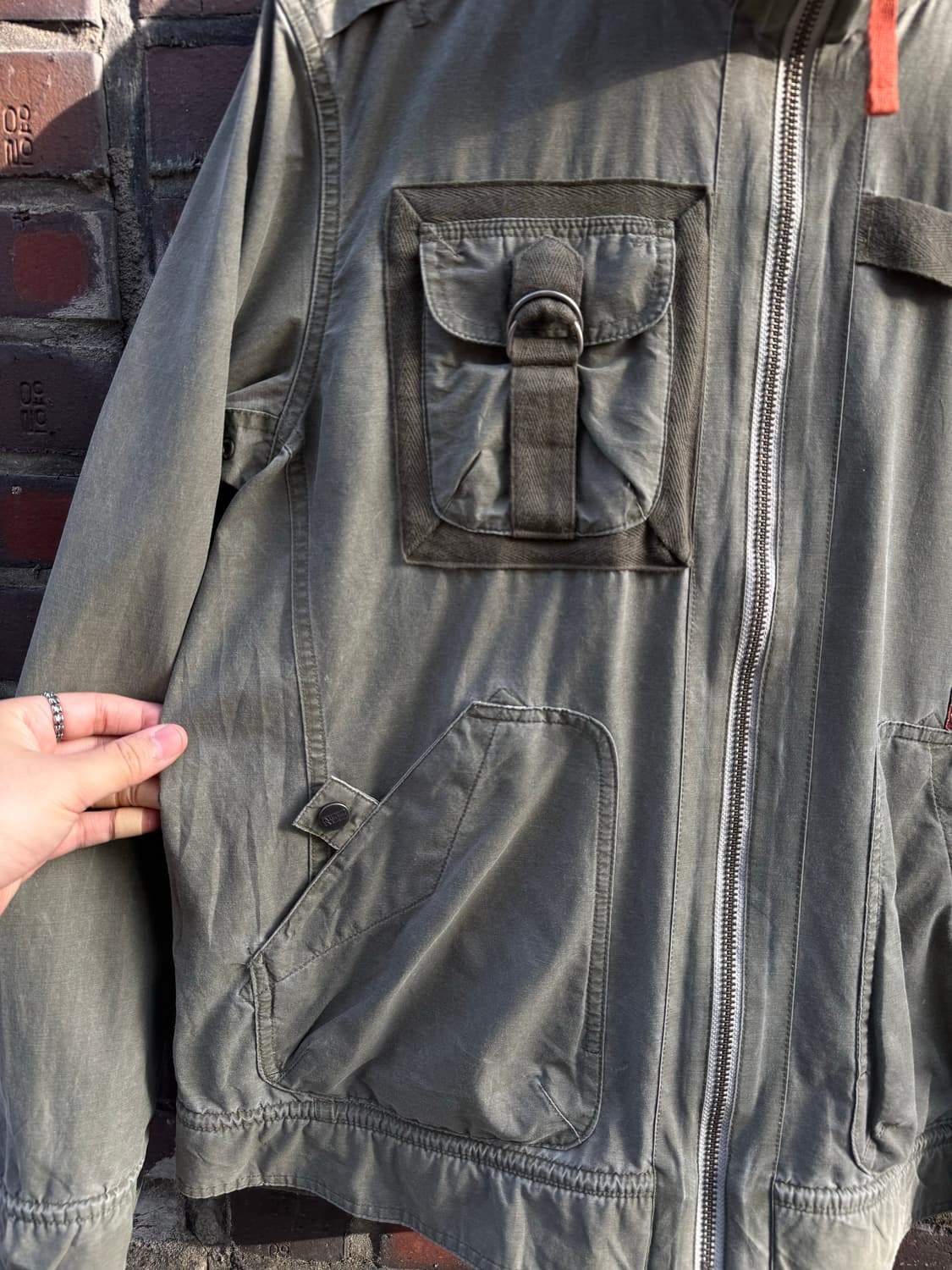 나파피리 밀리터리 리버시블 자켓  상품이미지3