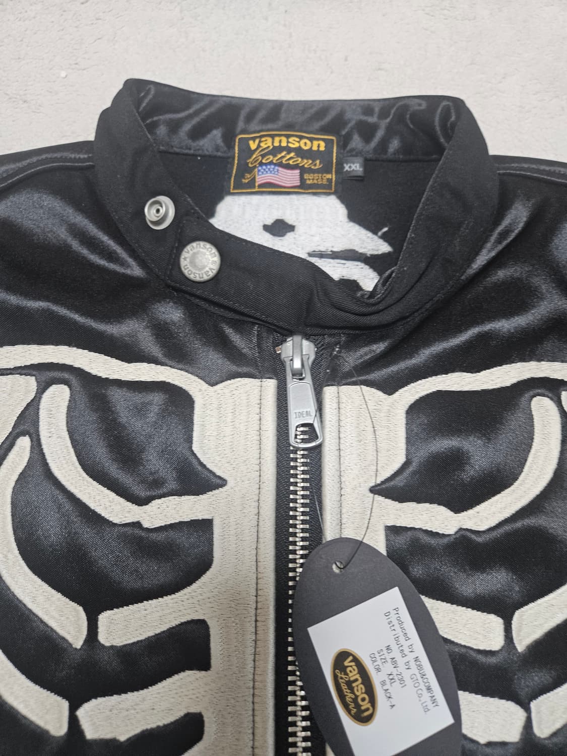 [XXL] 밴슨 레더 본 자켓 상품이미지3