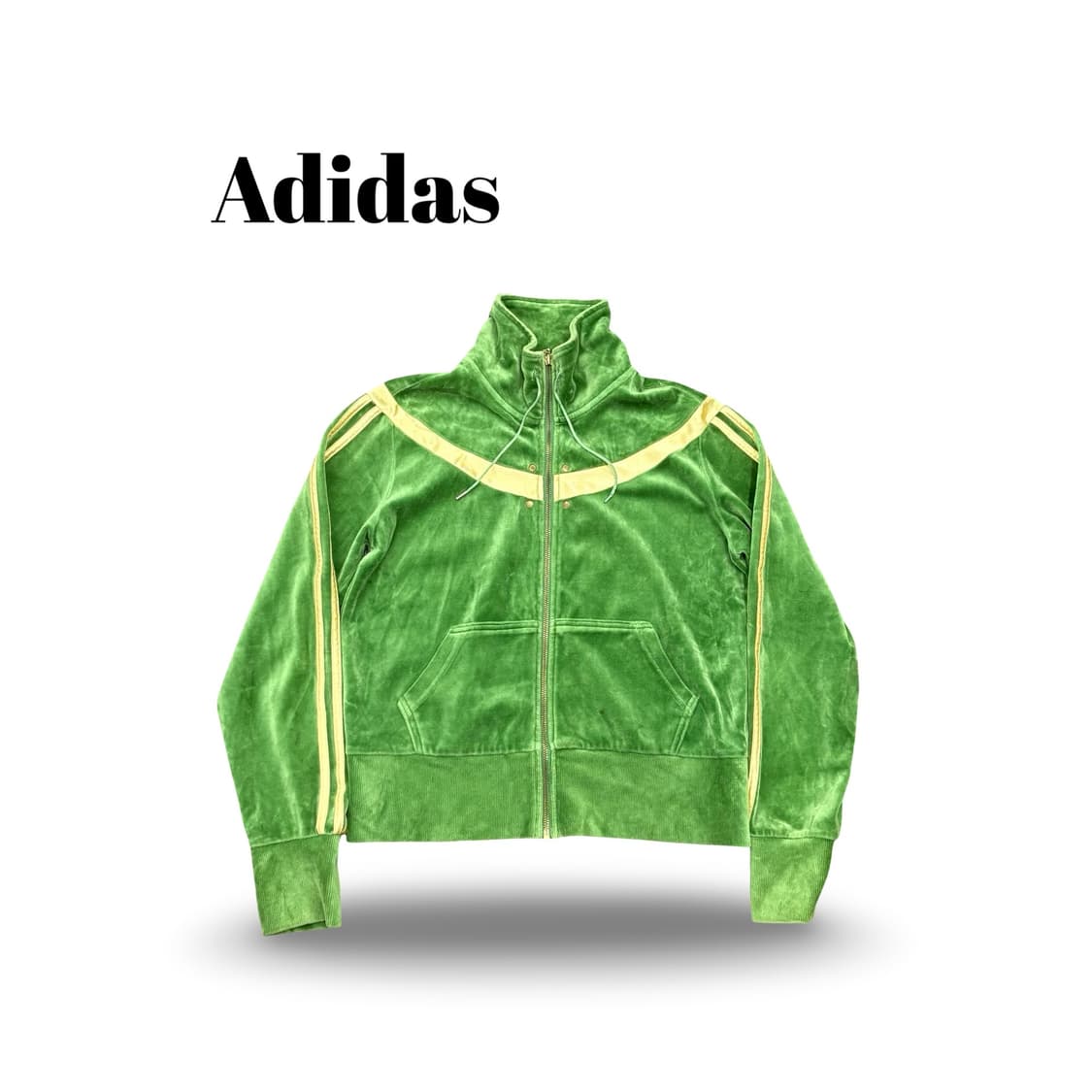 (95)아디다스벨루어그린트랙탑져지 상품이미지1