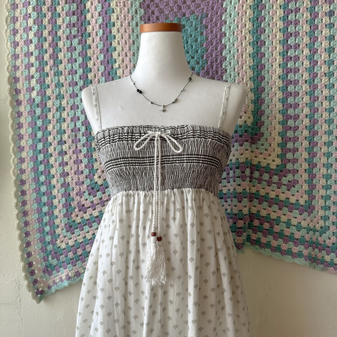 셀니빈티지 코지 원피스 스커트 투웨이 상품이미지3