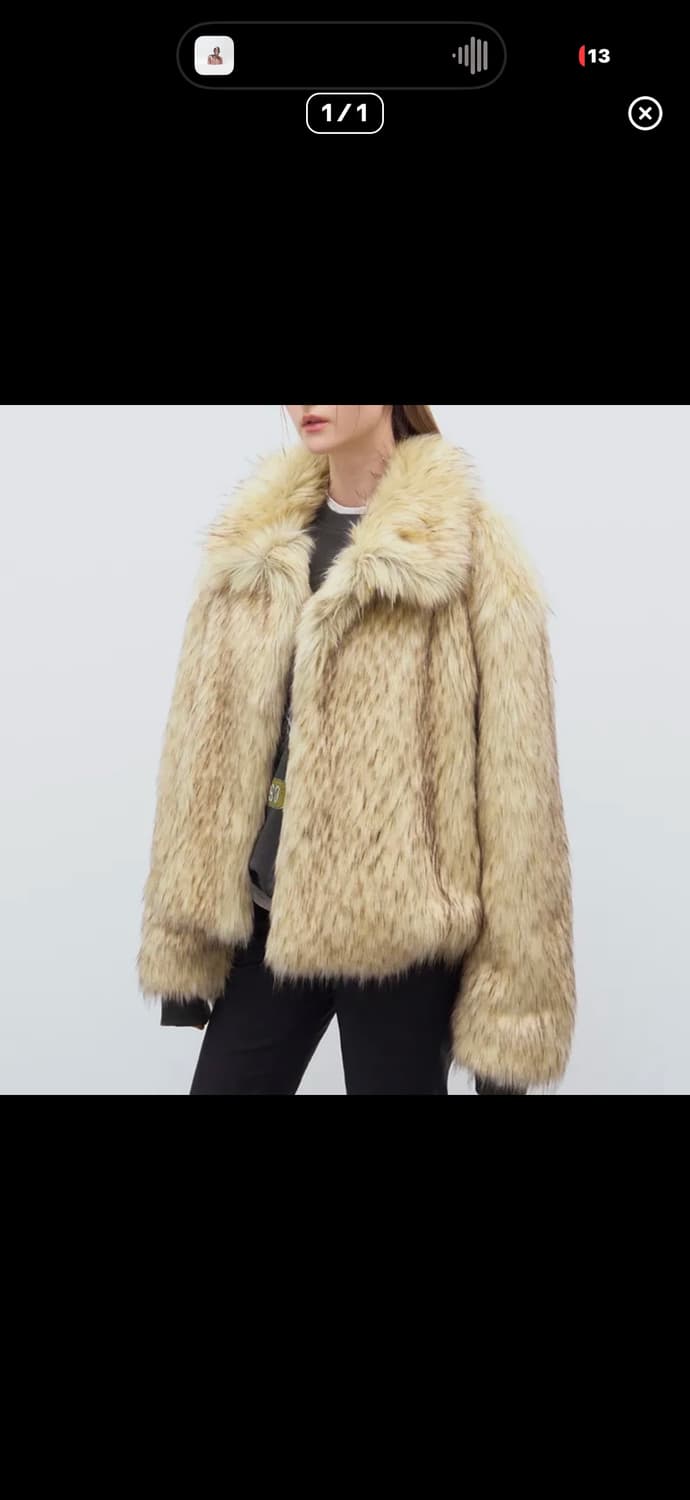 Raive 레이브 믹스 퍼자켓 상품이미지1