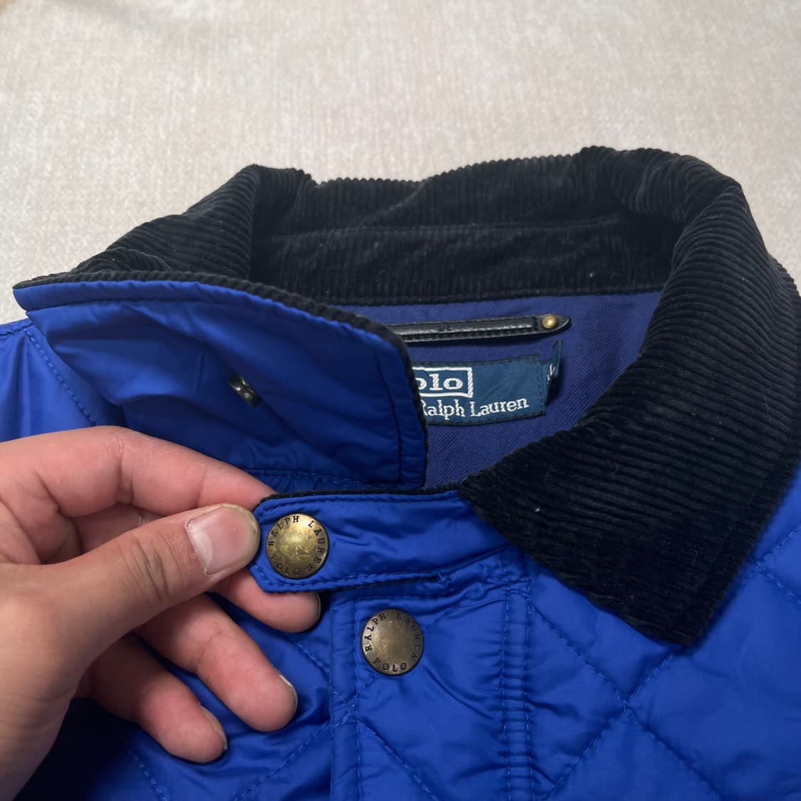105 폴로 랄프로렌 코듀로이 퀄팅 자켓 상품이미지4