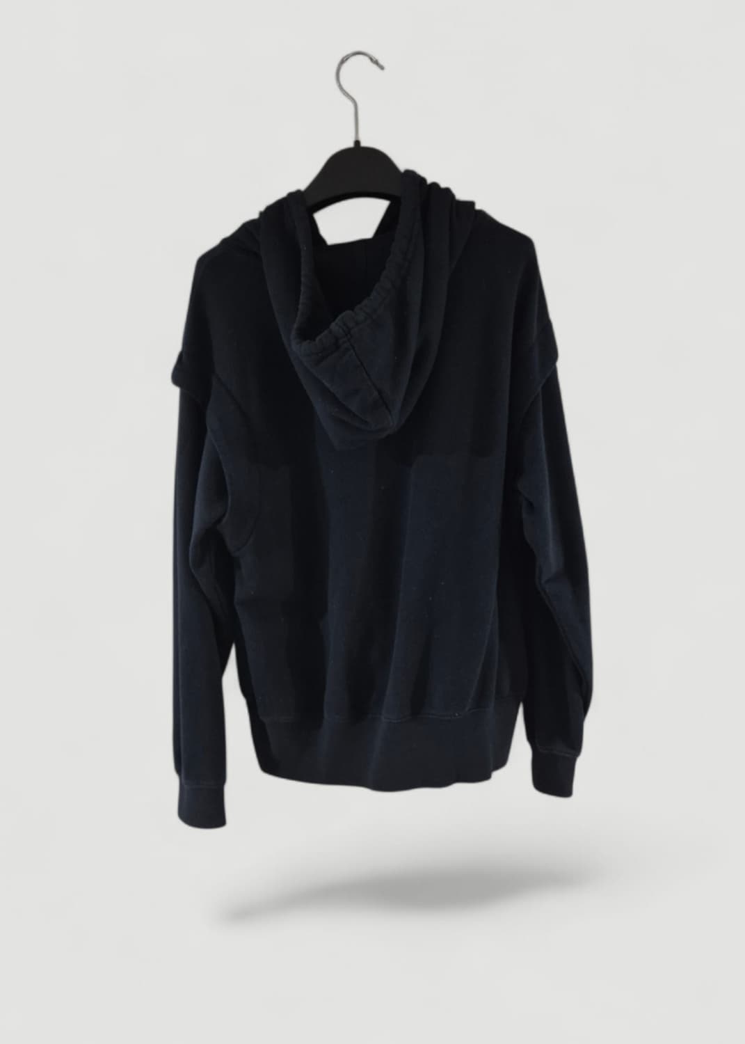 나이키 반팔레이어드 기모 후드티 여성용 오버핏 상품이미지4