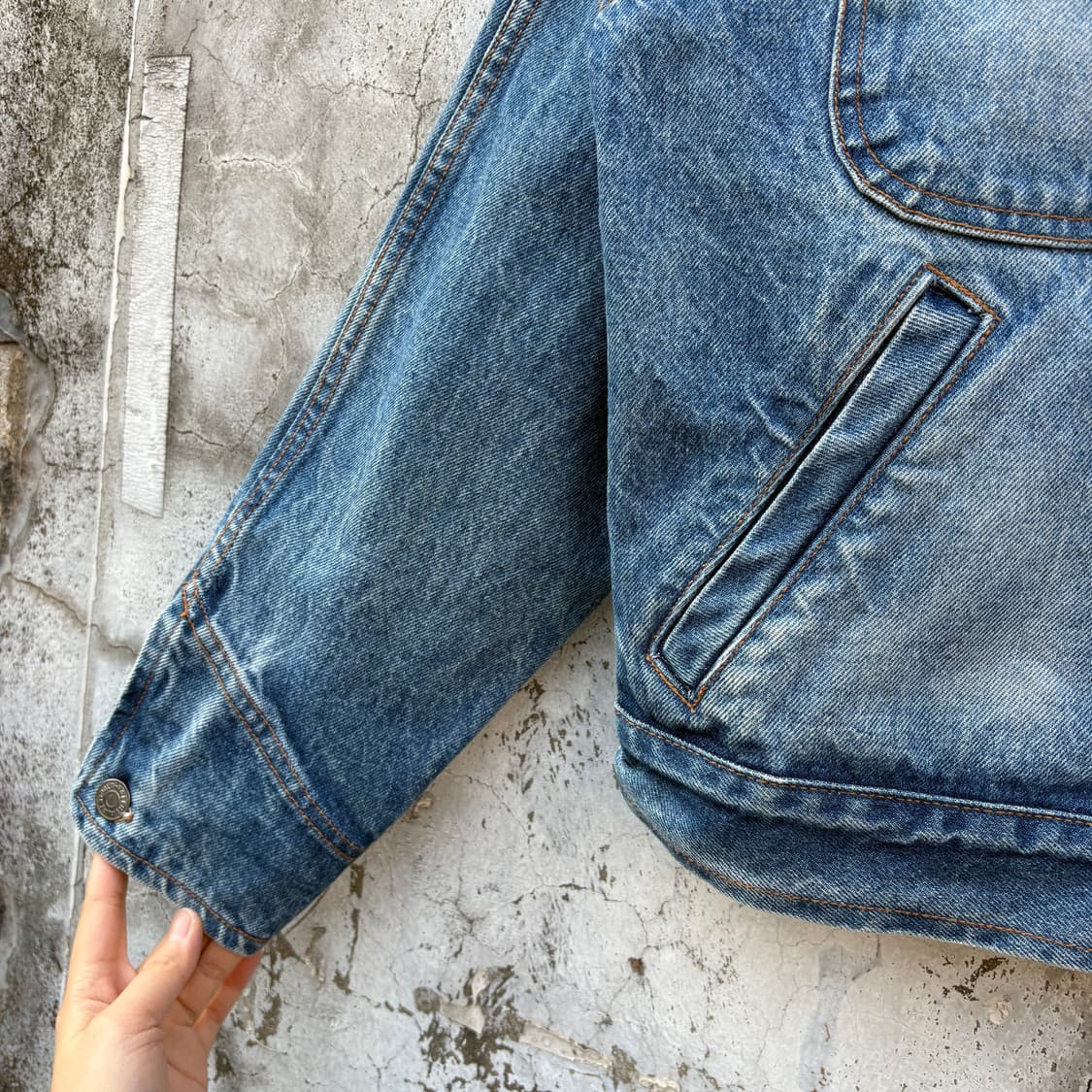 Polo 90s 폴로 덩가리 데님 자켓 상품이미지4