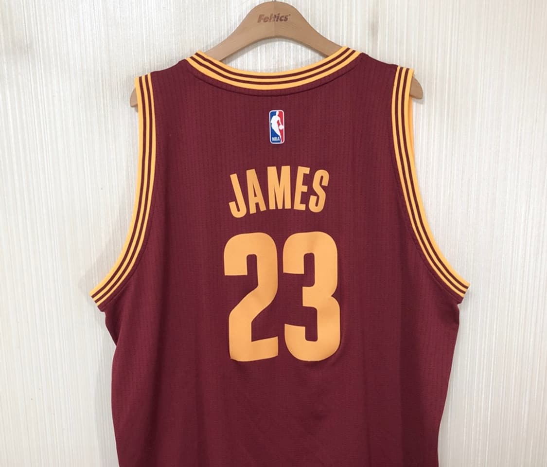 NBA 아디다스 클리블랜드캐벌리어스 스윙맨져지 2XL #23 르브론 상품이미지9