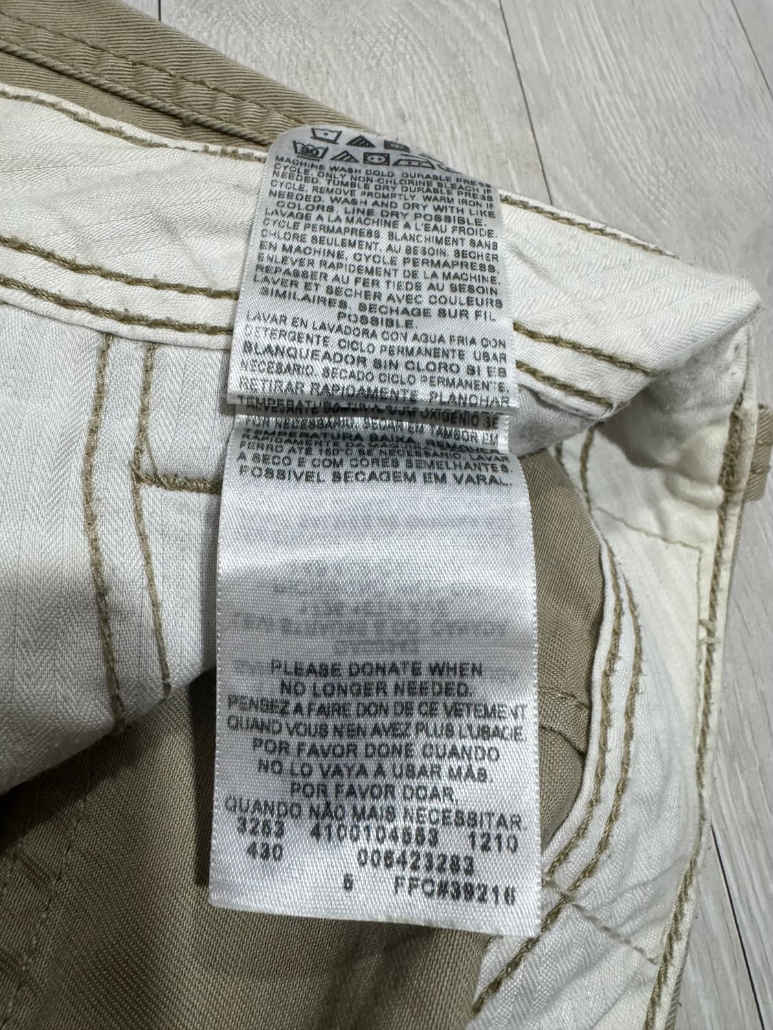 리바이스 화이트탭 루즈핏 카고 팬츠  상품이미지6