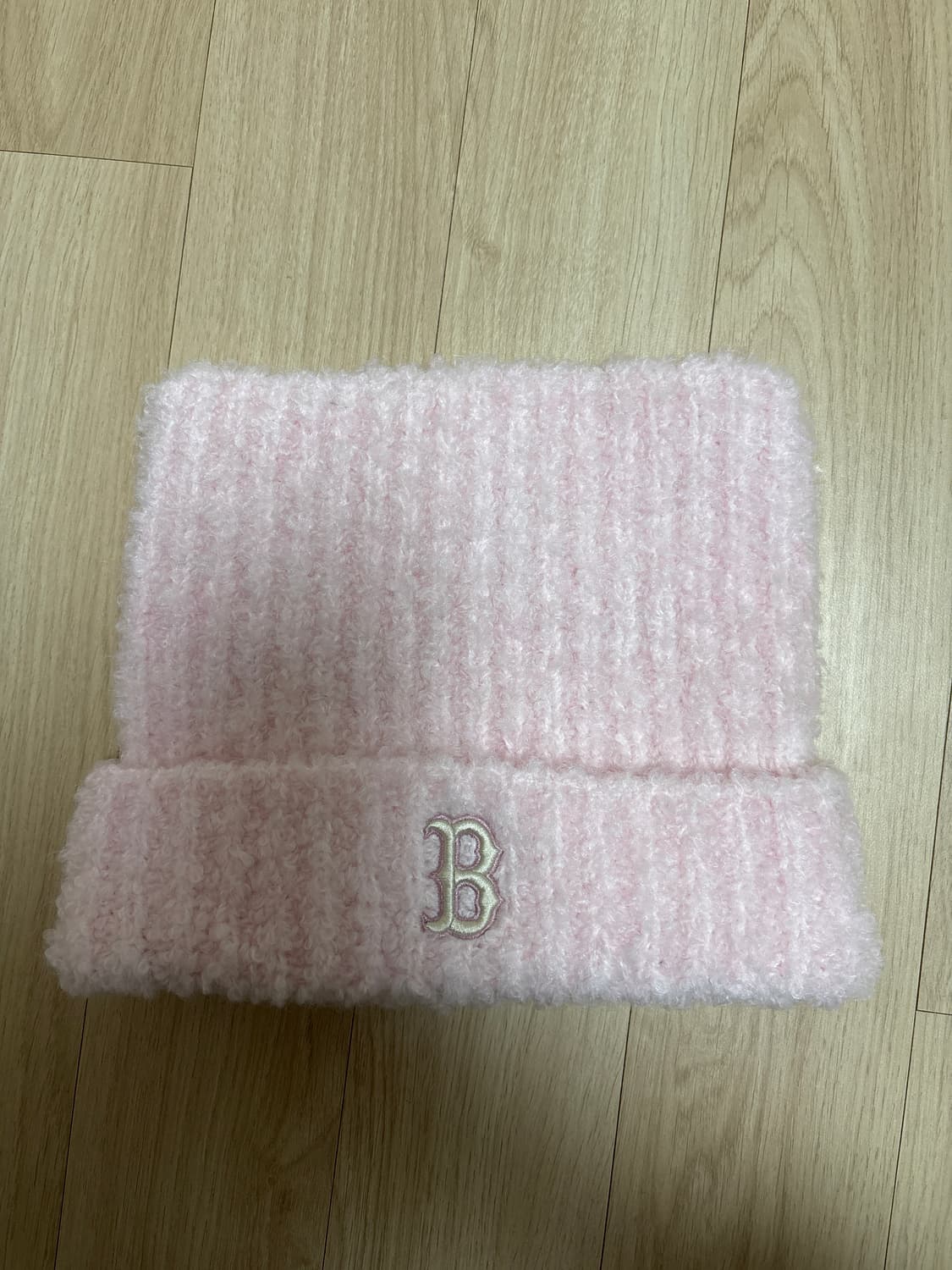 MLB 플러시 미야옹 비니 보스턴 핑크 상품이미지2