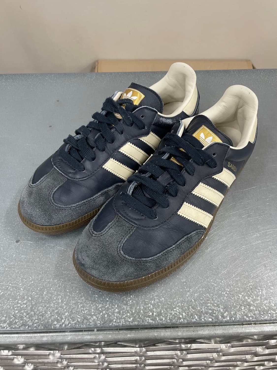 아디다스 삼바 OG 네이비검 255 상품이미지2