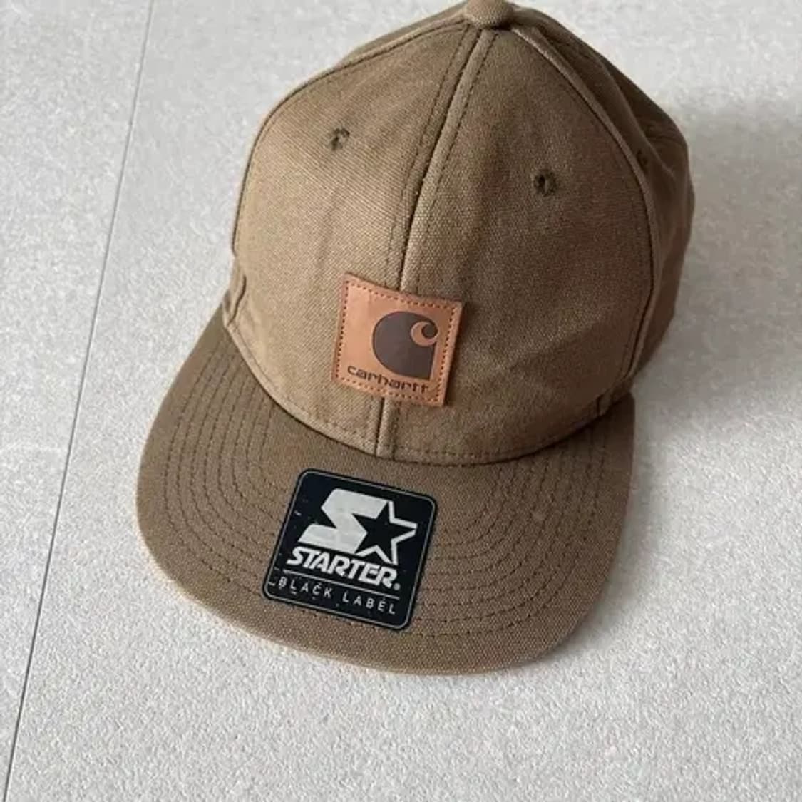 칼하트 X 스타터 스냅백 모자 캡 상품이미지1