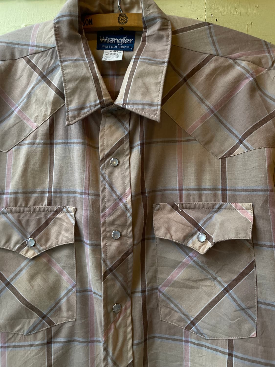 1990-00's Vintage Wrangler Western Shirt 상품이미지4