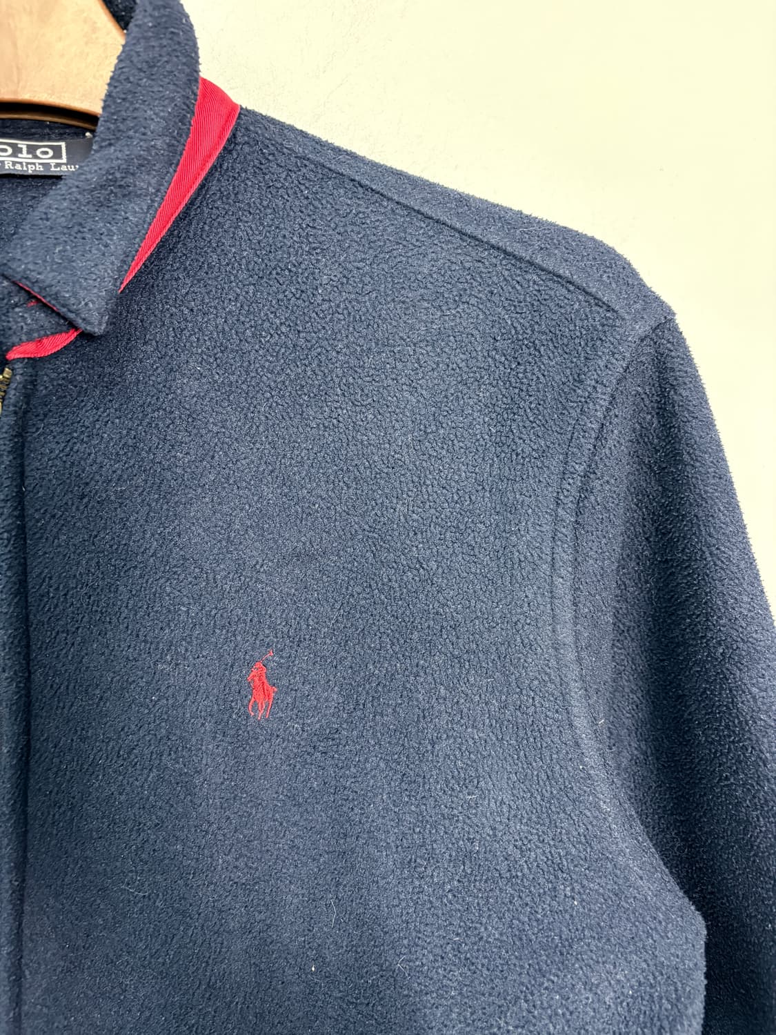 폴로랄프로렌 포니로고 베이비 칼라 플리스 집업 자켓 A3563 상품이미지3
