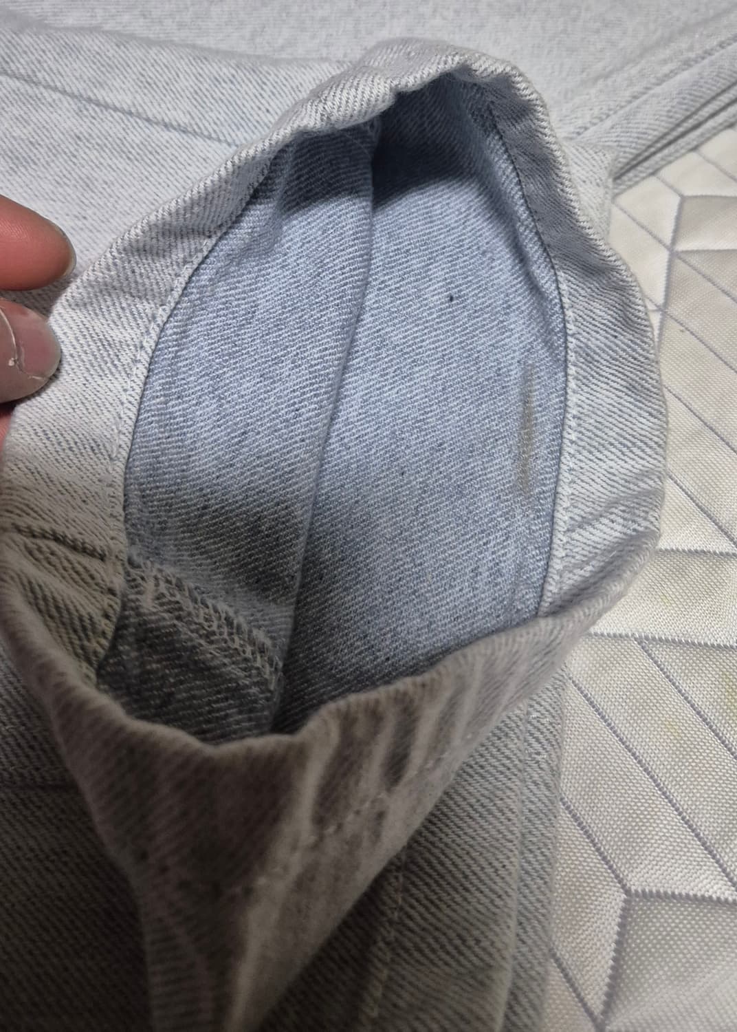 [S]포스트아카이브팩션 8.0 데님 라이트그레이 상품이미지9