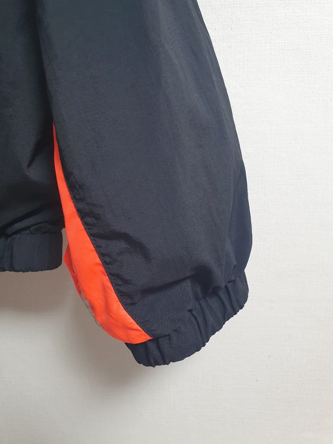 아디다스 바람막이 오버핏 컬러블록 윈드자켓 블랙 XL 상품이미지8