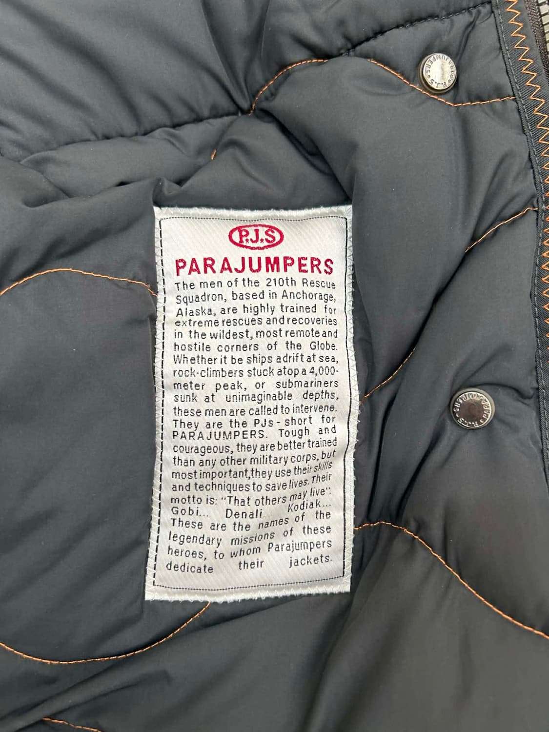 [M] 파라점퍼스 마스터피스 시리즈 앤솔로지 다운 패딩 파카 상품이미지5