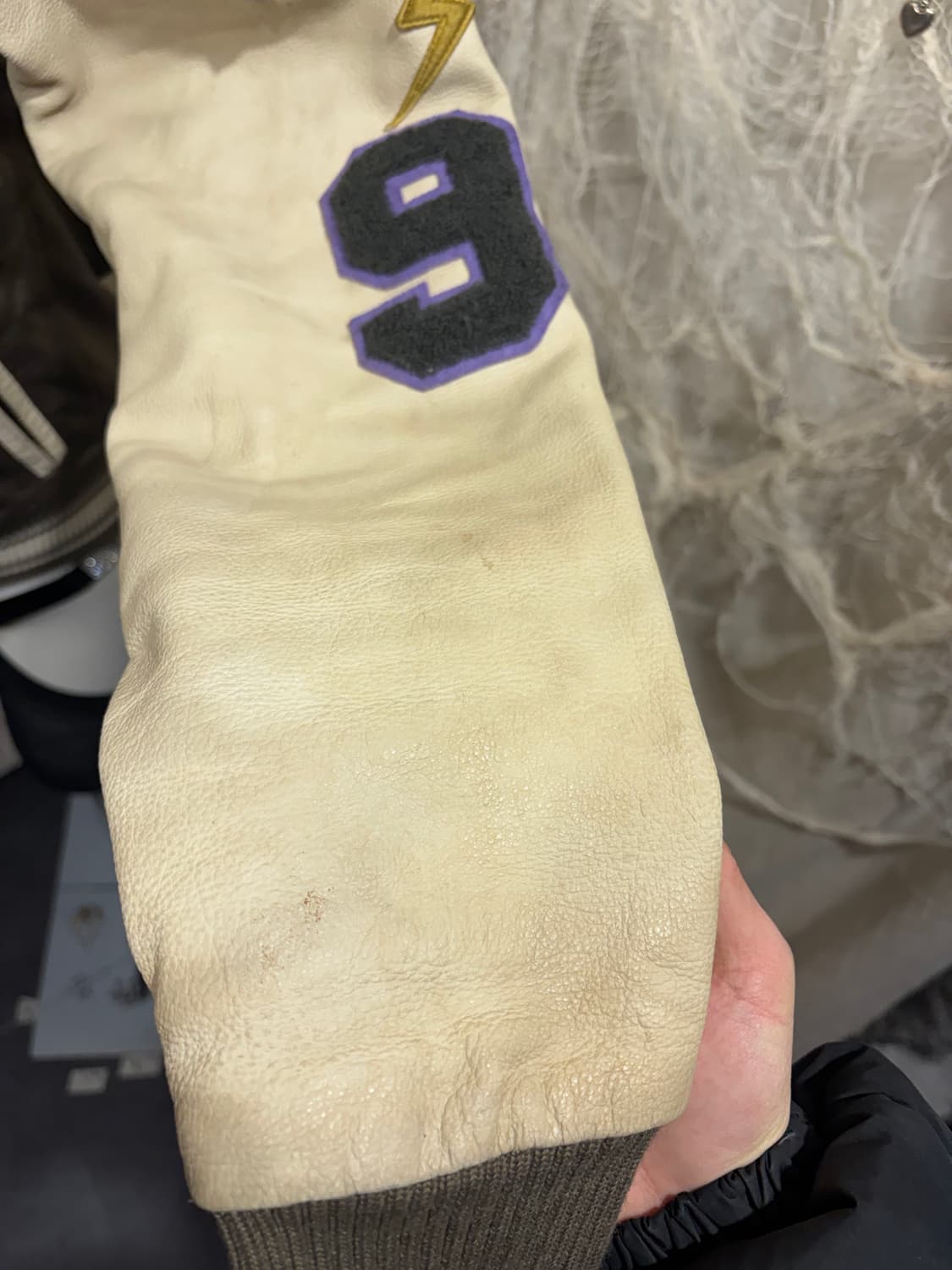 X-girl pacth varsity crop jacket 상품이미지9