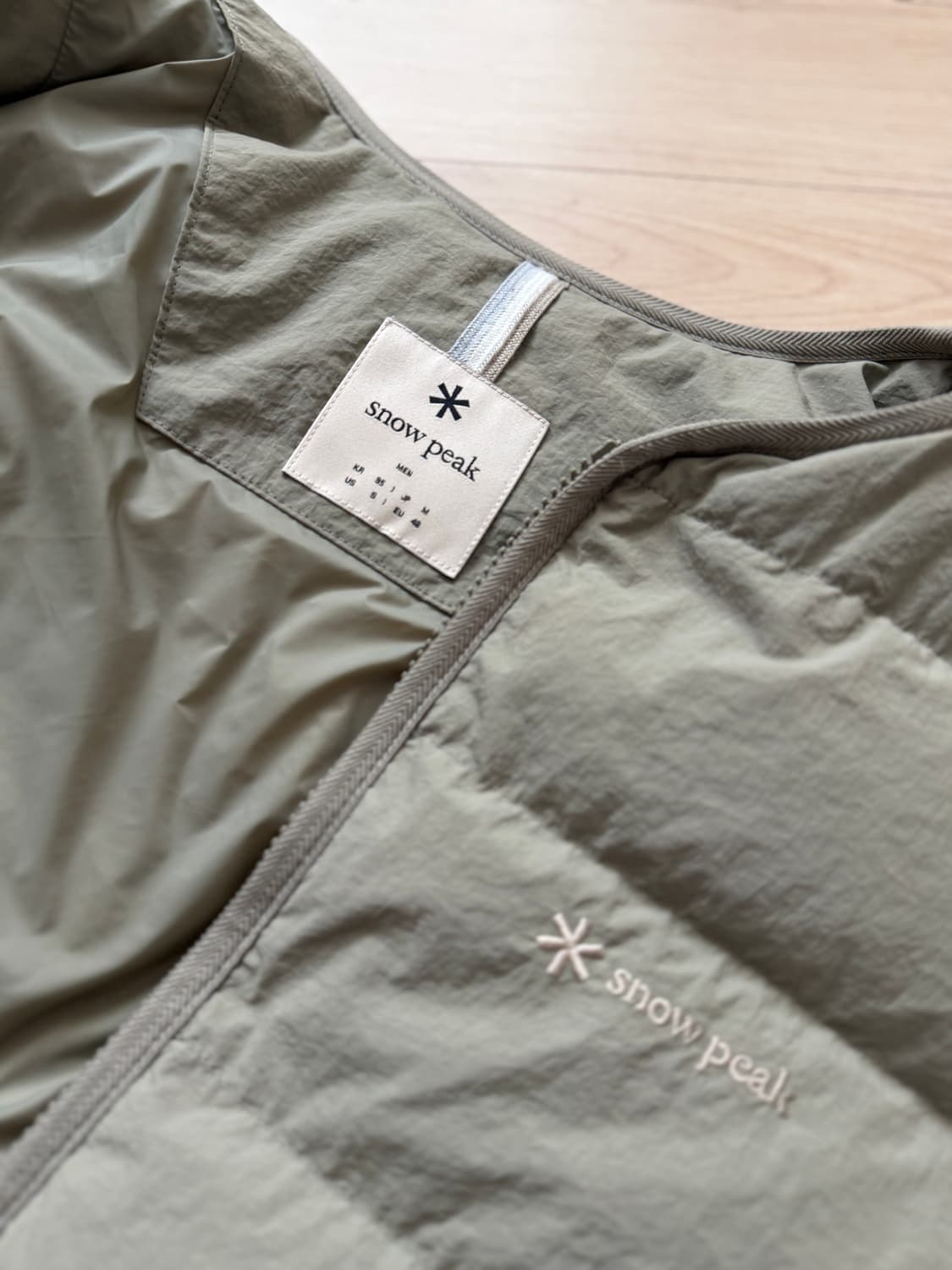 스노우피크 경량 다운 베스트 조끼 95 상품이미지2