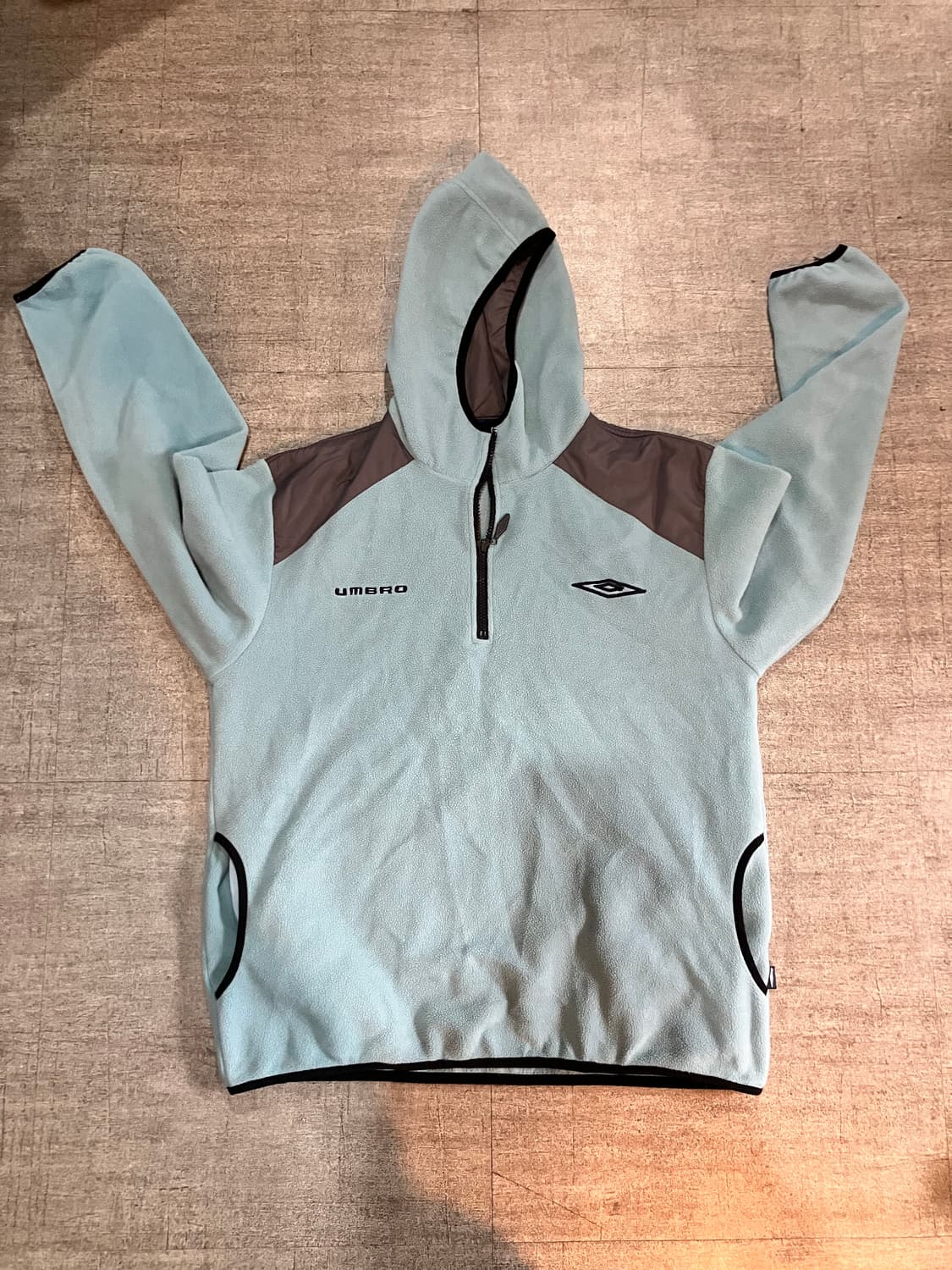 Umbro 엄브로 올드스쿨아메카지 후리스 후디자켓 상품이미지1