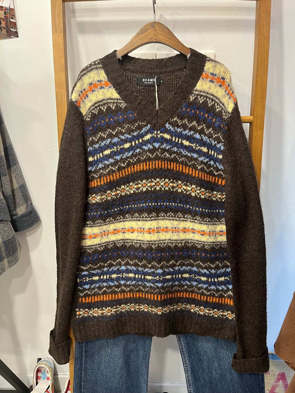 빔즈하트 페어아일 니트 상품이미지1