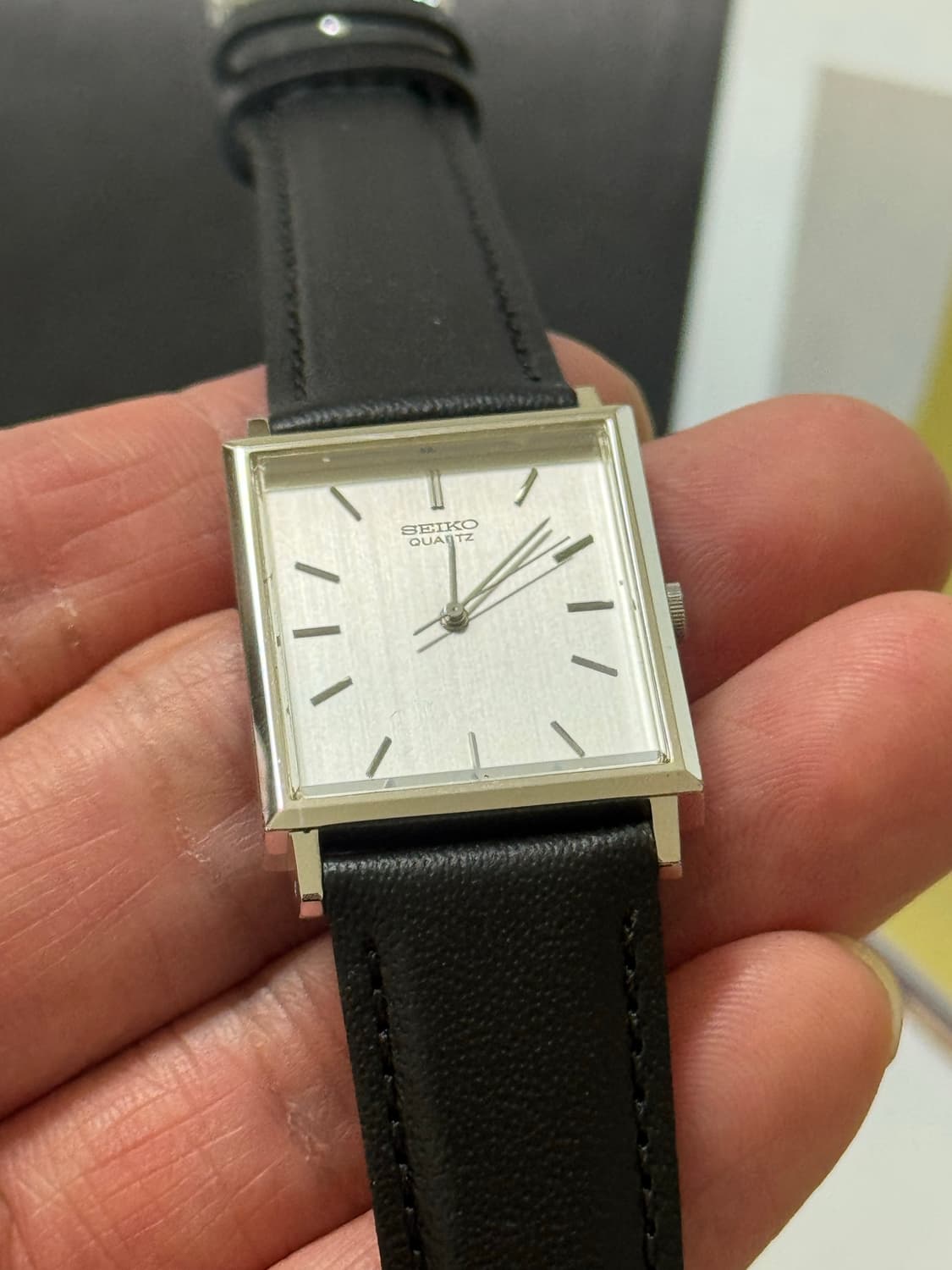 80s Seiko tank quartz 상품이미지4