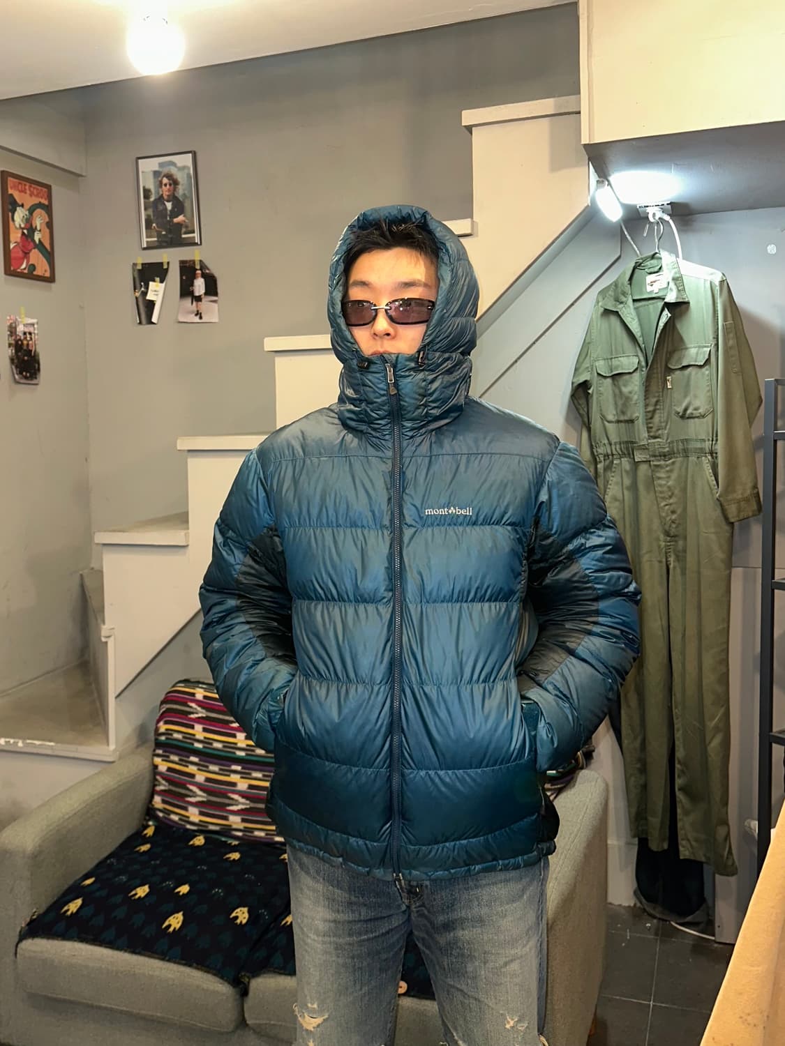 Montbell light-weight goose down padded  상품이미지3