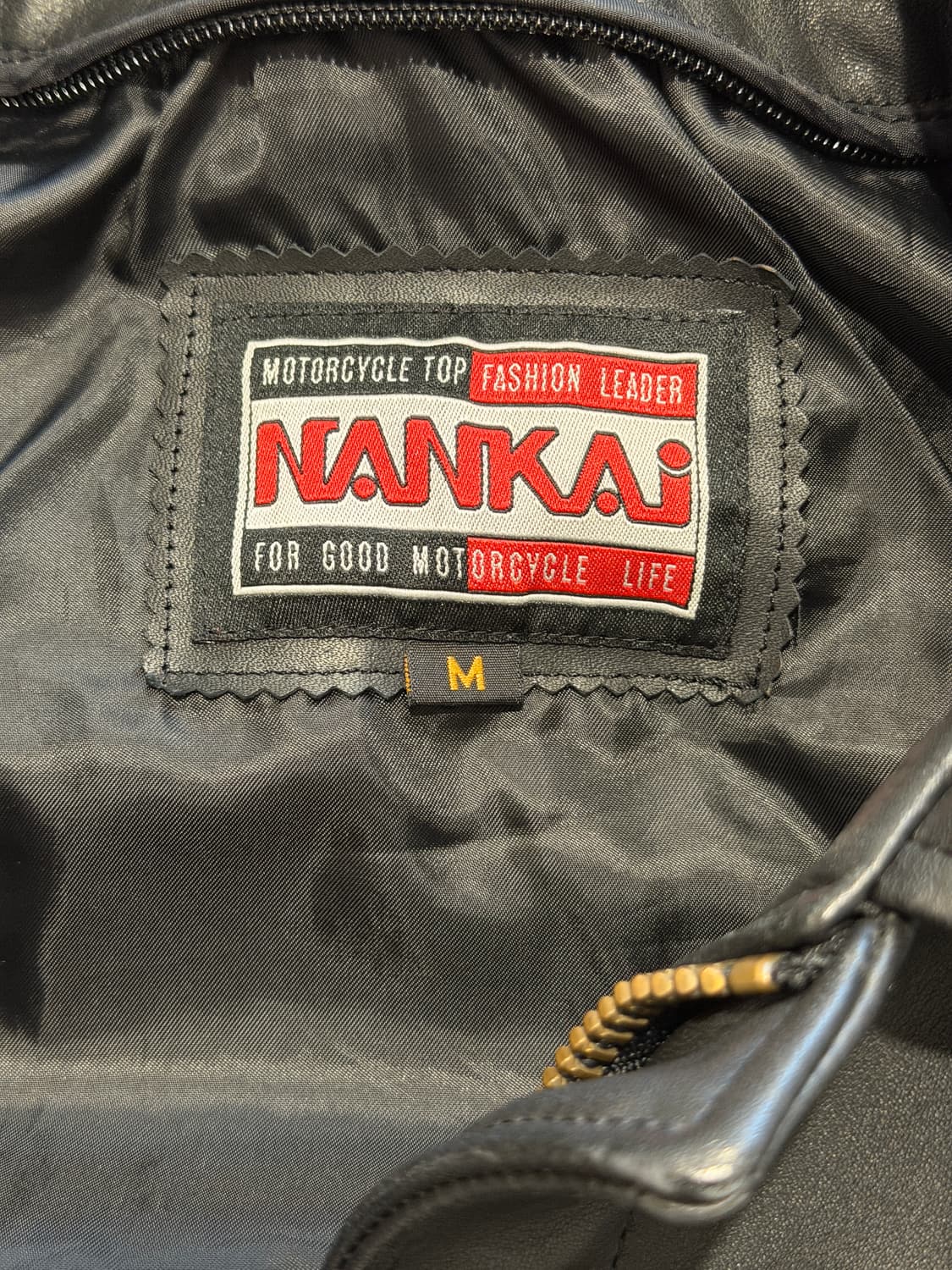 NANKAI 소가죽 바이크 자켓 상품이미지4