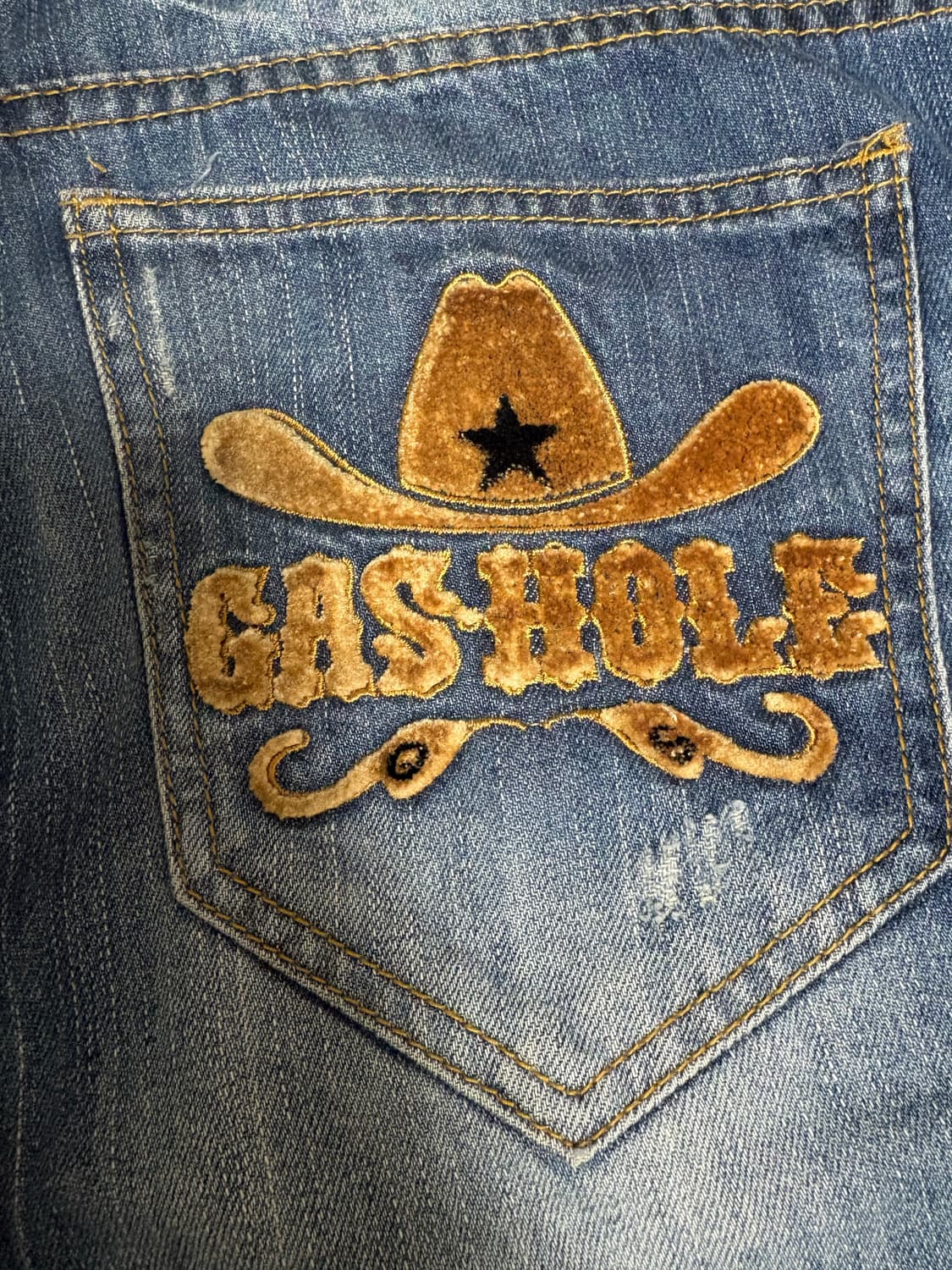 Adorable GASHOLE jeans 상품이미지5