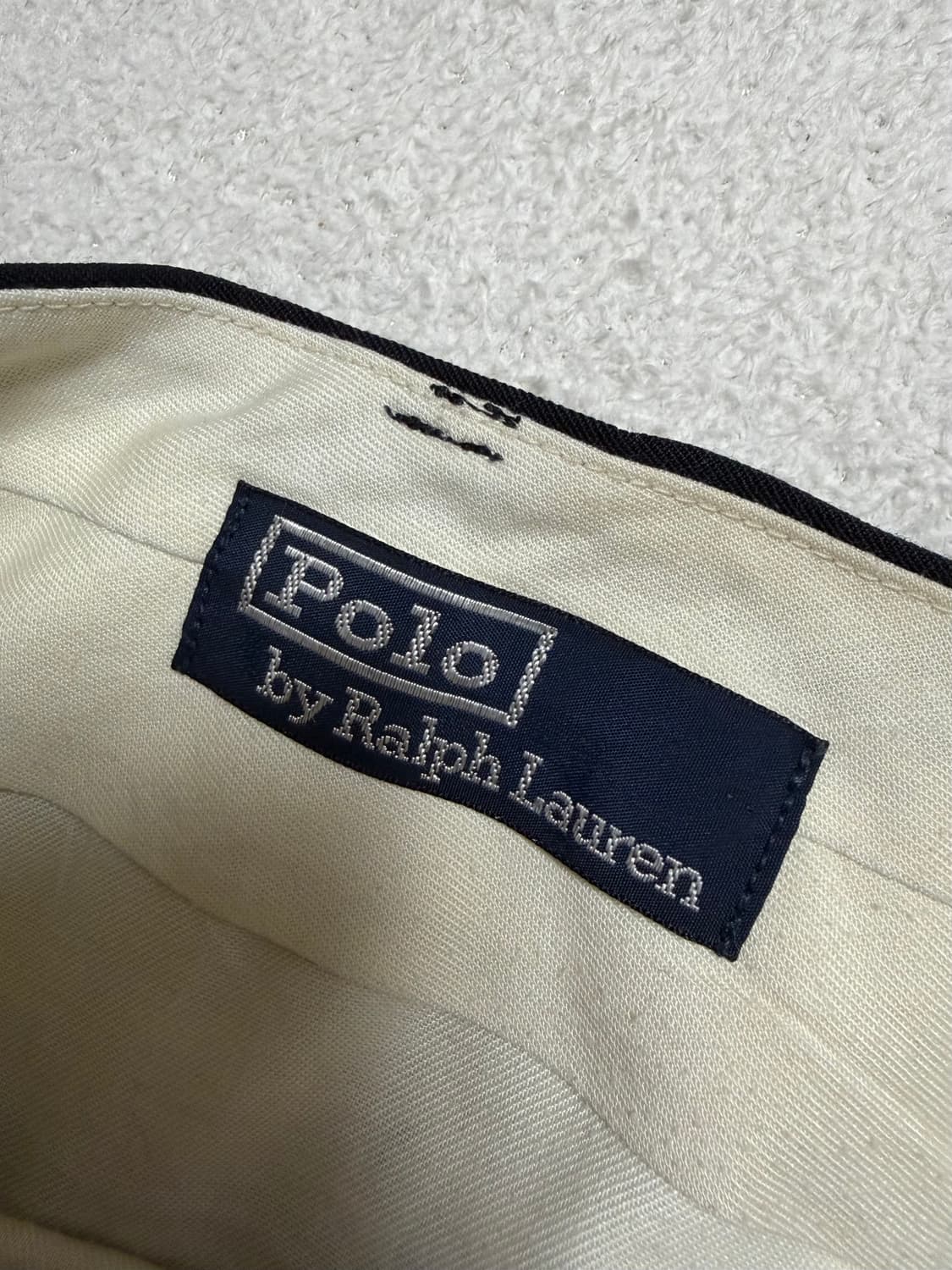 [32] 폴로 랄프로렌 투턱 슬랙스 팬츠 (네이비) 상품이미지2