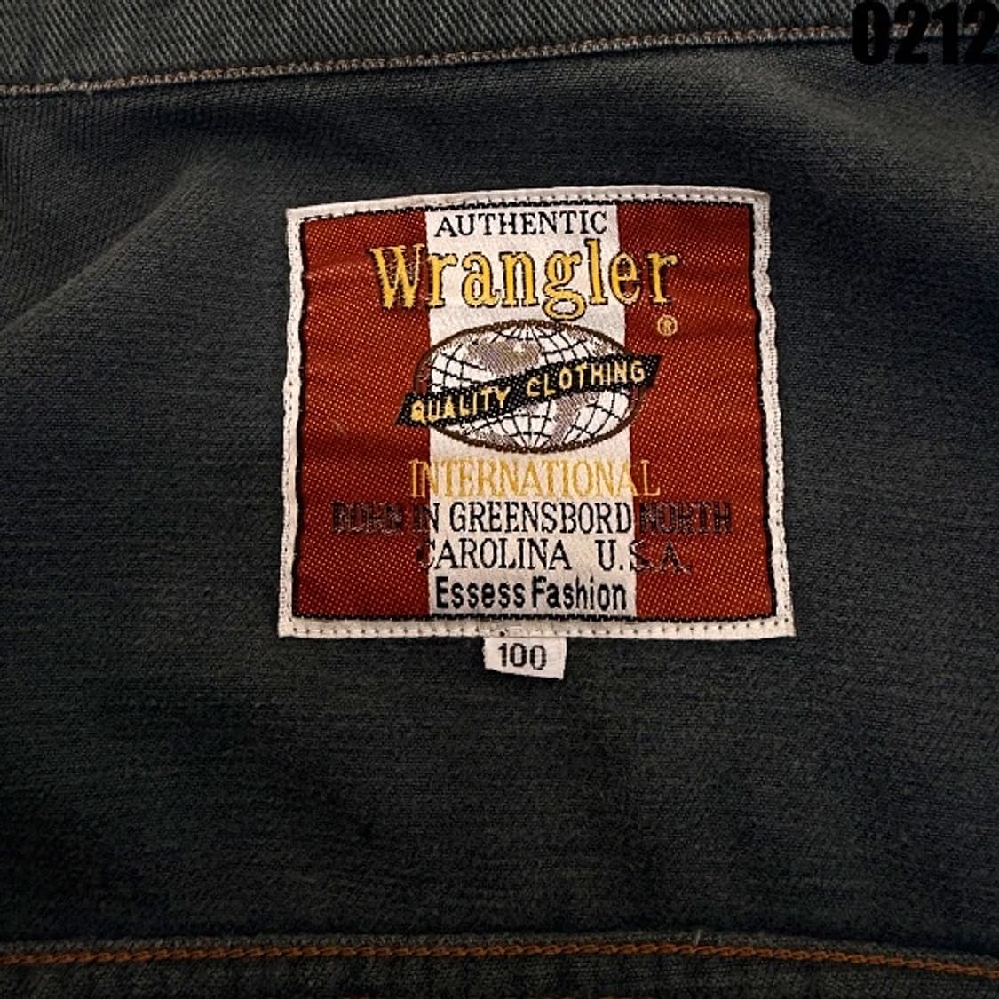 랭글러 어센틱 워크웨어 트어커 데님자켓 100 EL 0212  상품이미지6