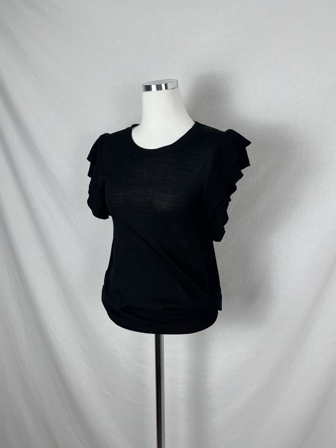 Vintage 러플 슬리브리스  상품이미지7