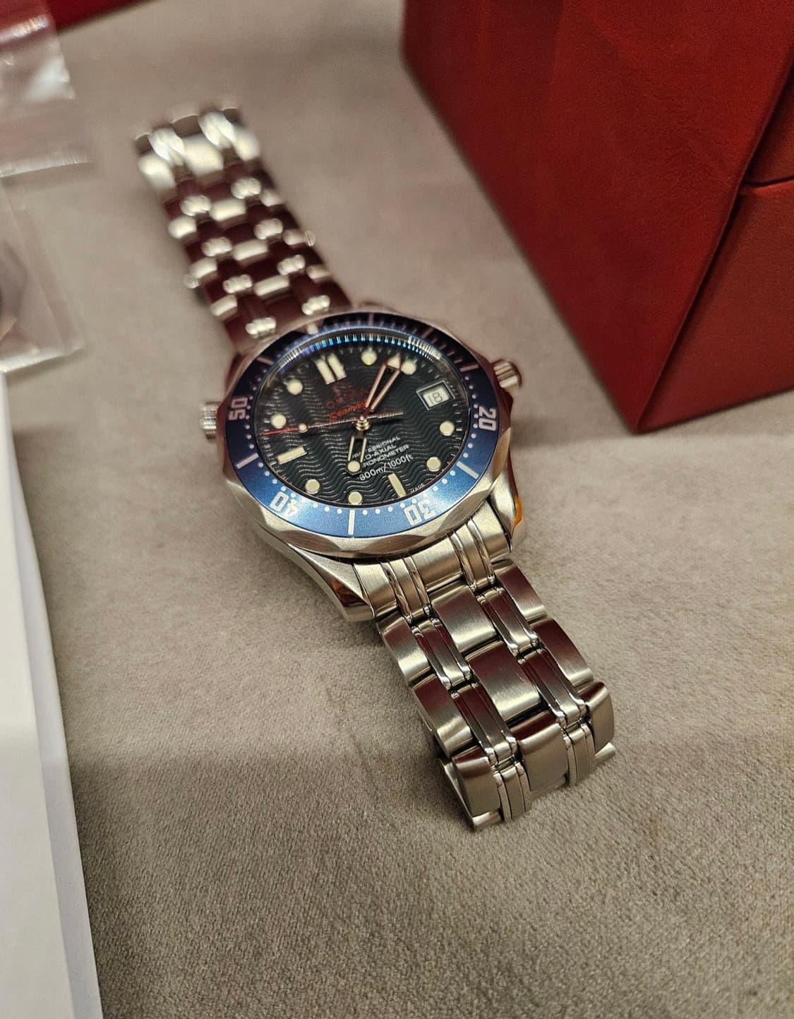 씨마스터 쿼츠 2세대 풀셋 41mm 구매합니다 상품이미지1