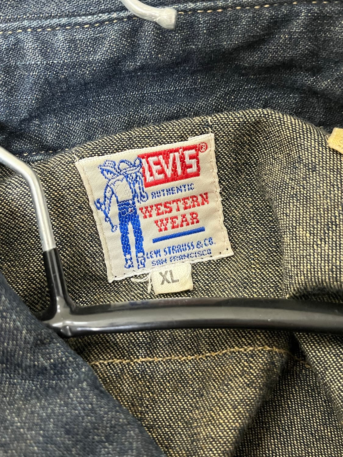 LVC 1955 Sawtooth Denim Western Shirt 상품이미지2