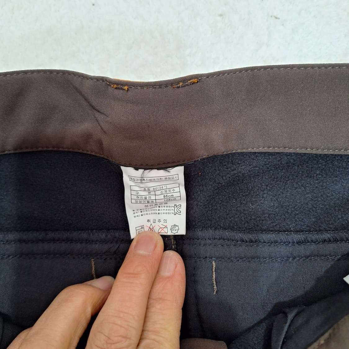 몬츄라  기모바지86 상품이미지3