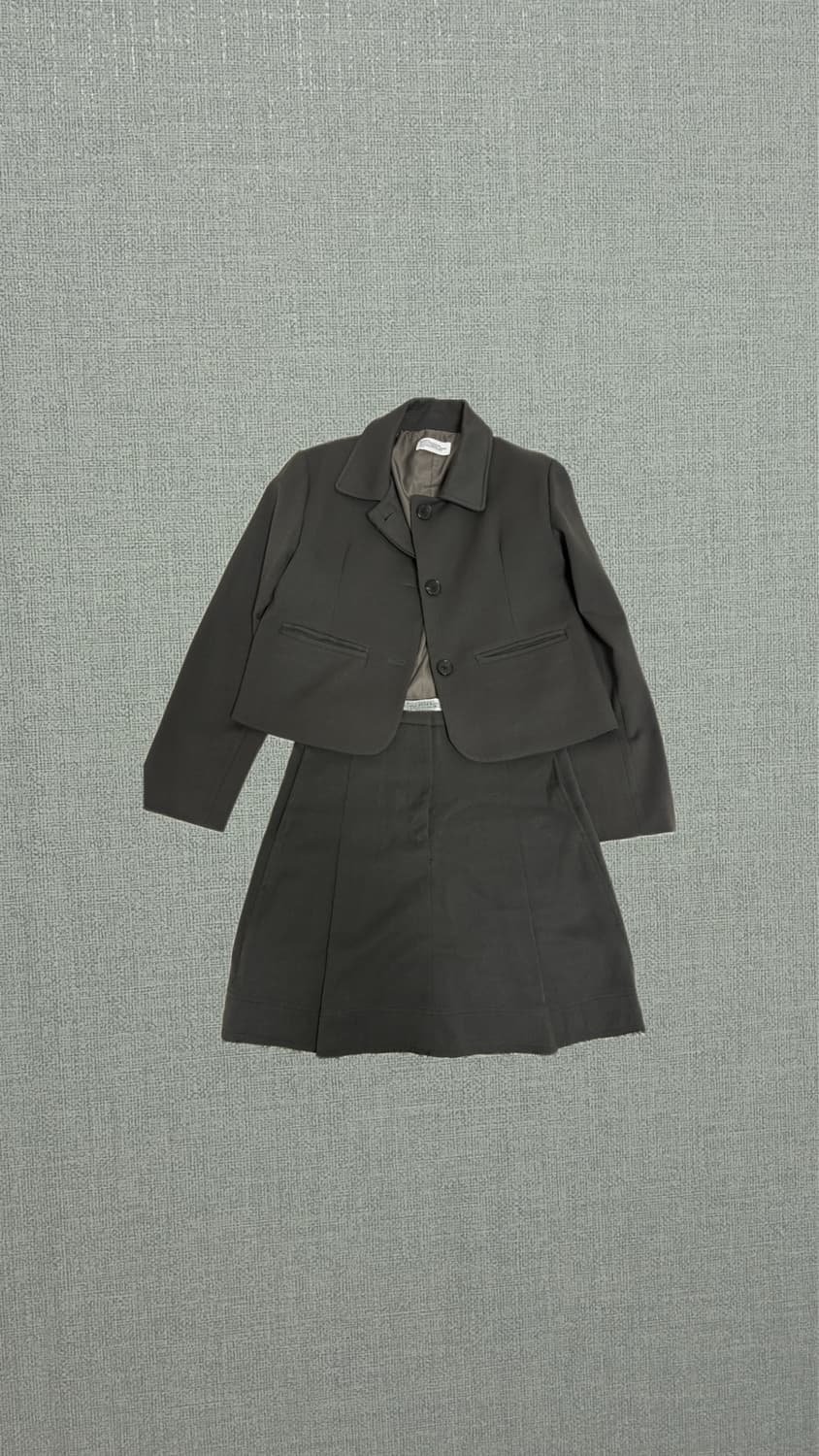 Partimento -W 셋업 (차콜, S) 상품이미지1