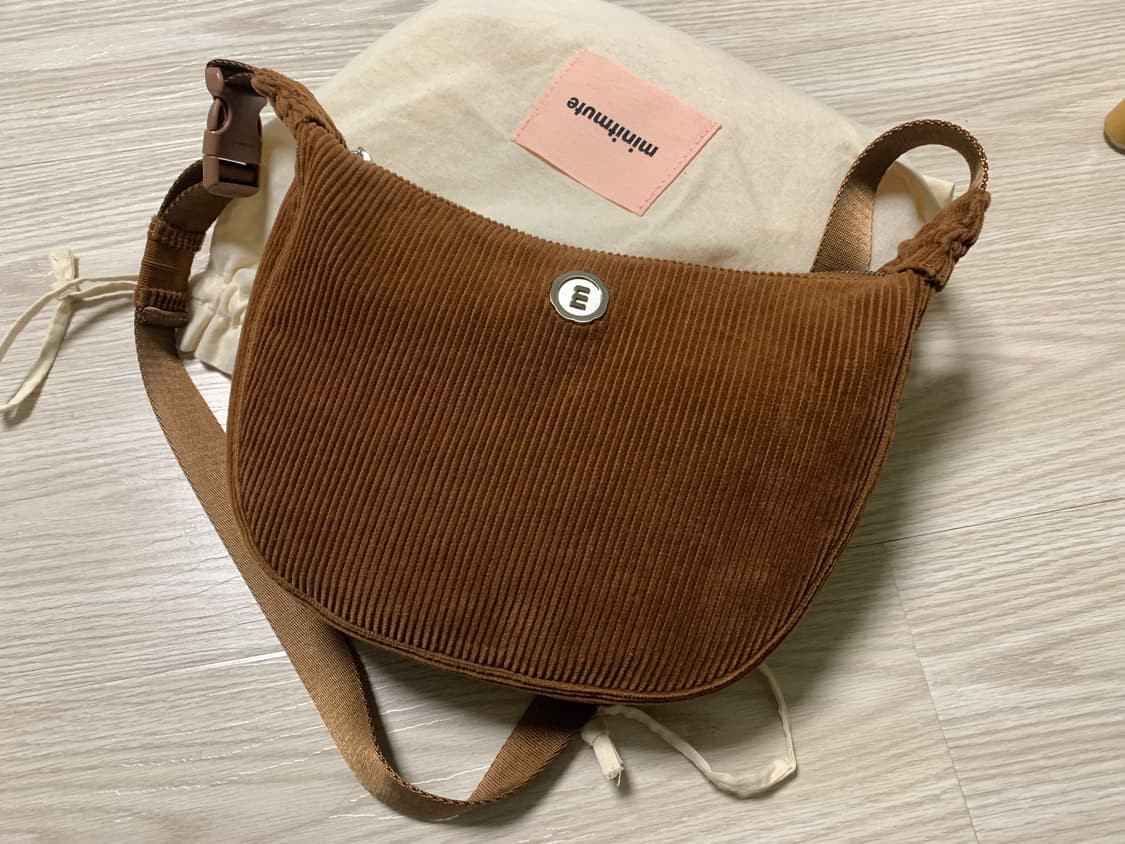 미닛뮤트 clo waist- corduroy brown 상품이미지1