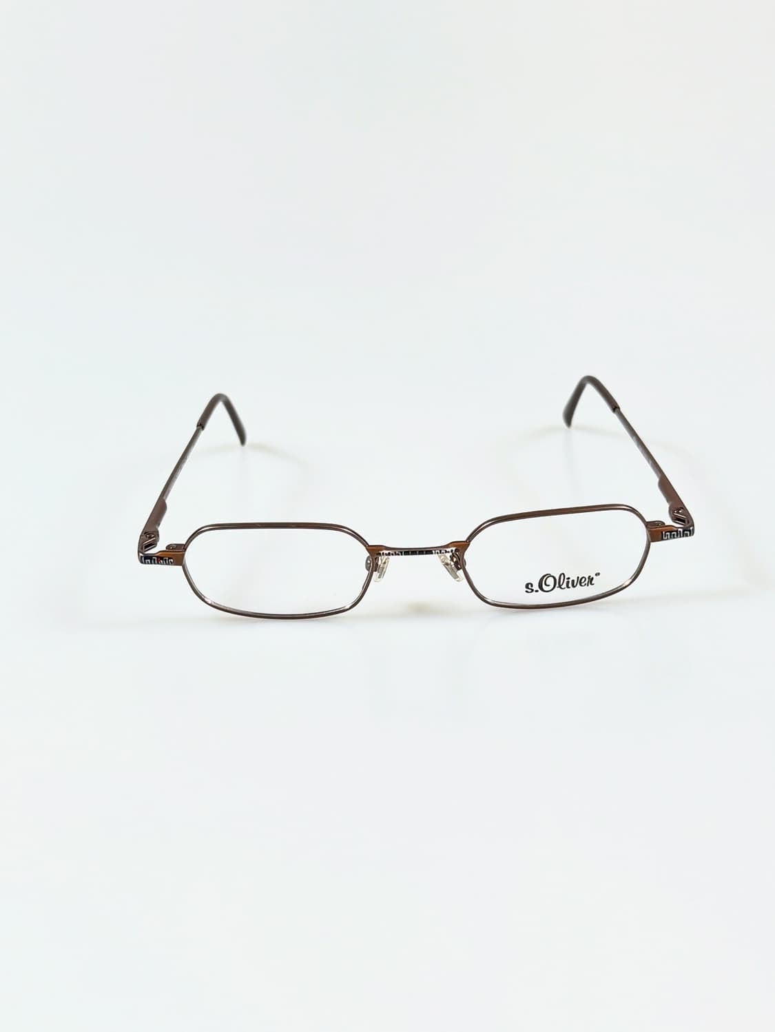 90s 독일제 s.Oliver 슬림 스퀘어 빈티지 안경 상품이미지1
