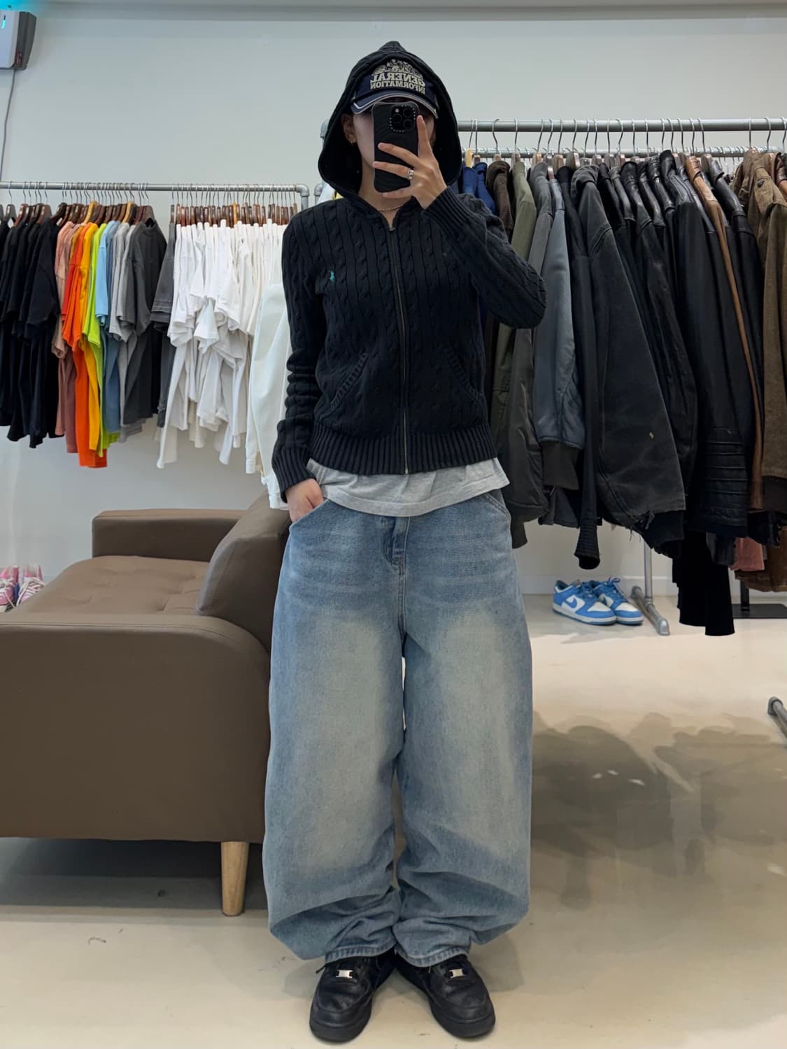 폴로 랄프로렌 케이블 니트 후드집업  상품이미지9