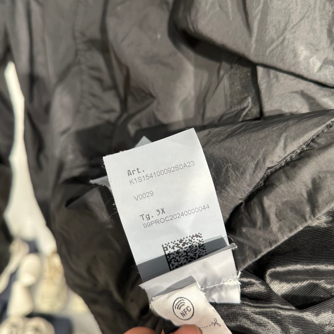 (3XL) 스톤 아일랜드 크링클랩스 윈드 레지스턴트 안티 드롭 후드 자켓 상품이미지5