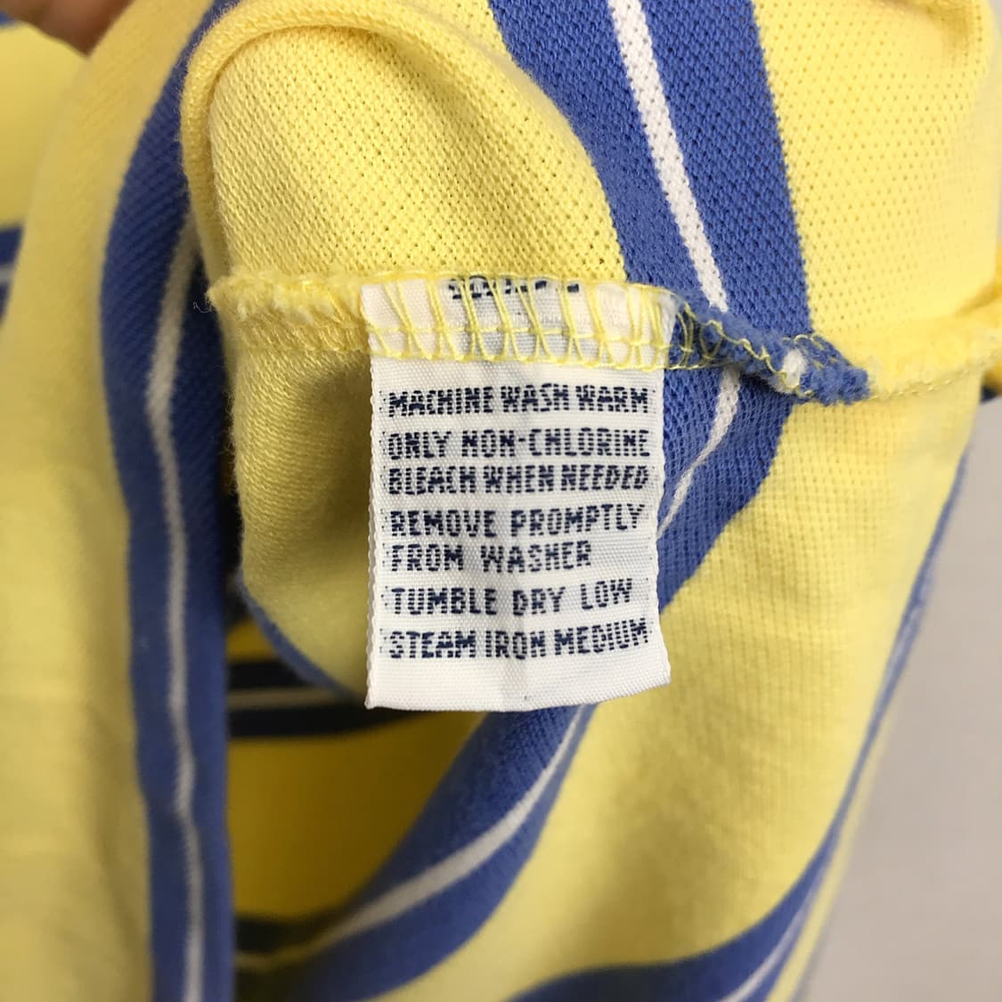 폴로 랄프로렌 POLO 스트라이프 반팔 카라티 남성M 상품이미지6