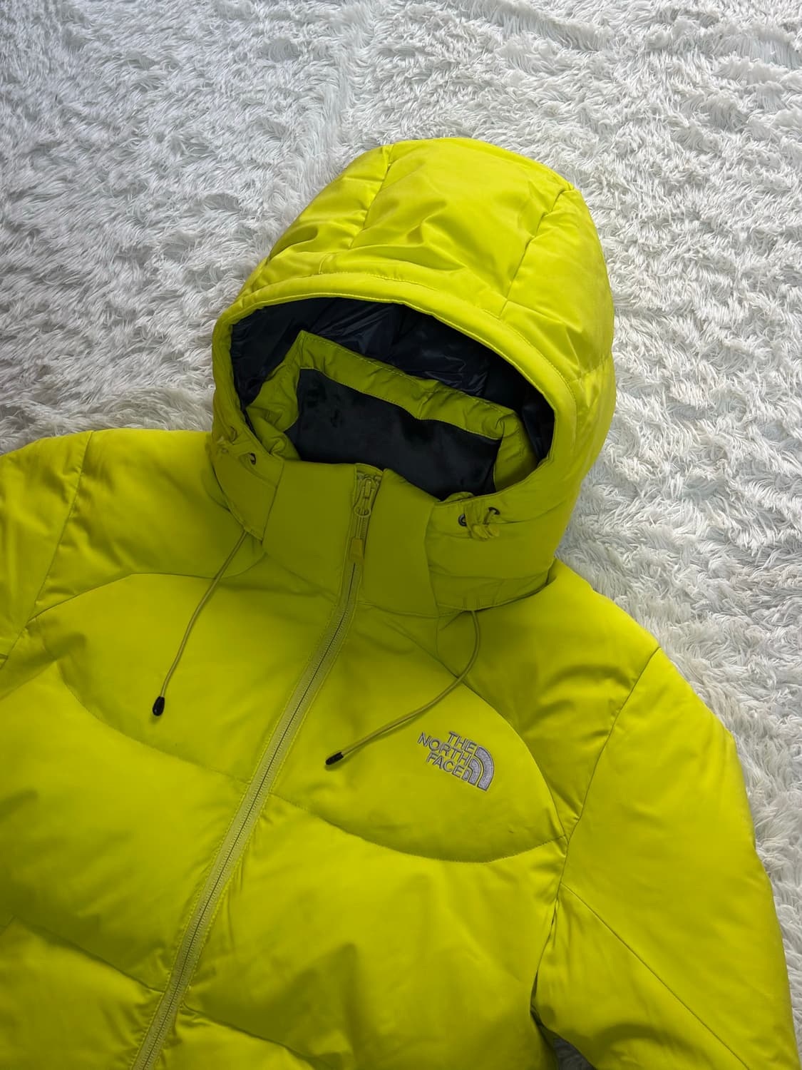 노스페이스 NSJ1DG57 옐로우 라임 패딩 95 상품이미지5