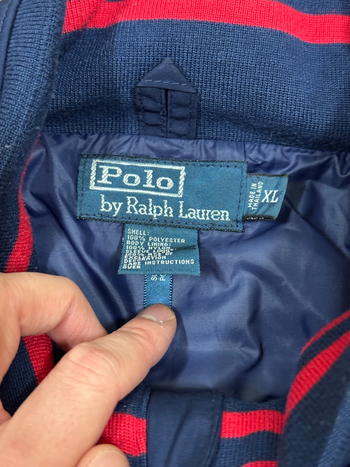 폴로 랄프로렌 바람막이 자켓 사이즈 XL 깨끗 상품이미지4