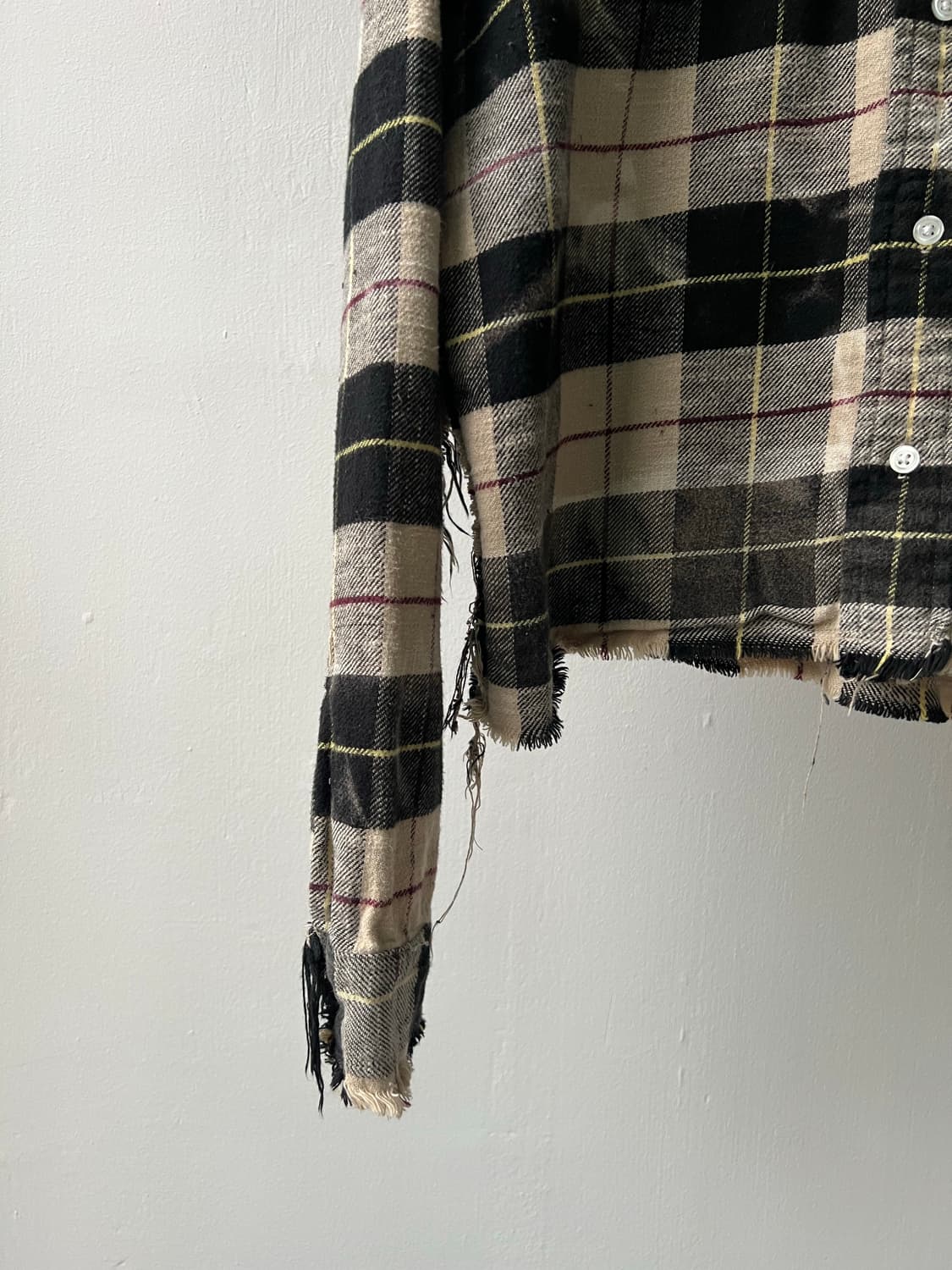 R13 알써틴 체크 셔츠 상품이미지5