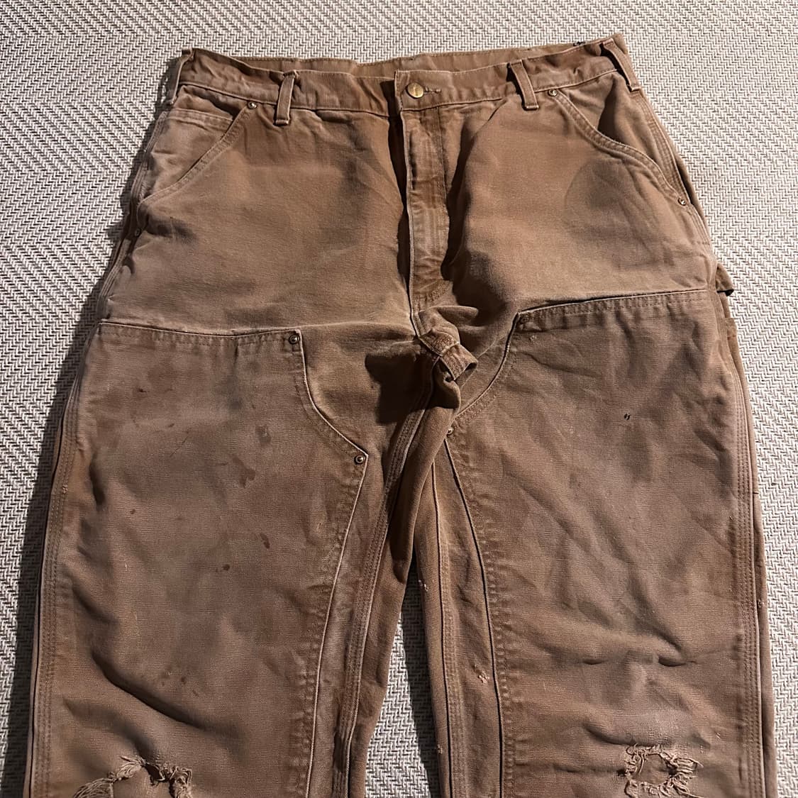 빈티지 칼하트 더블니 B01 USA 상품이미지3