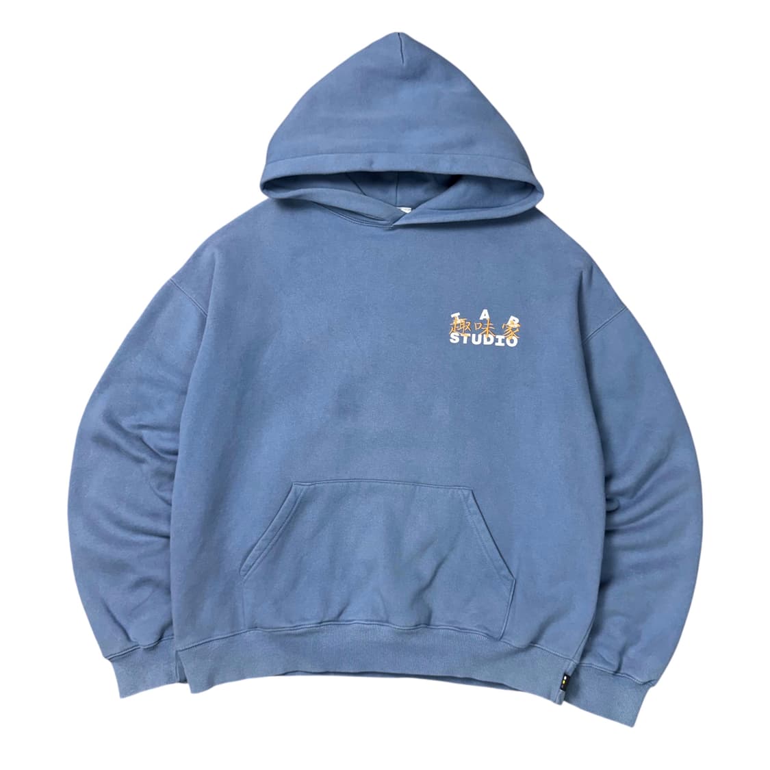 (L) 아이앱 스튜디오 X 취미가 후드티 블루 상품이미지3
