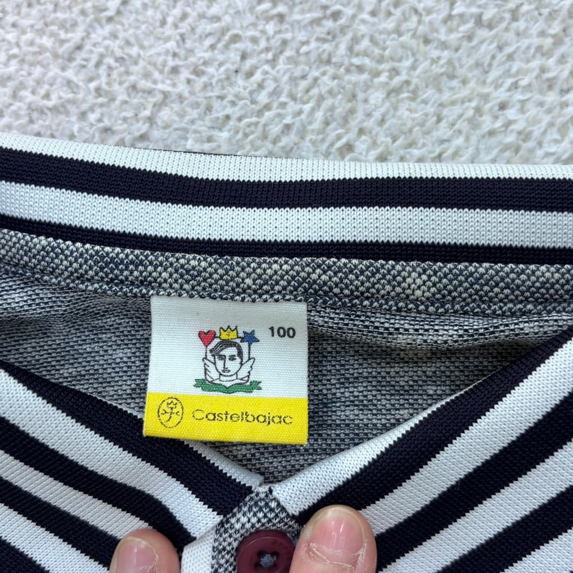 100 까스텔바작 남성 린넨 반팔 0420E 상품이미지3