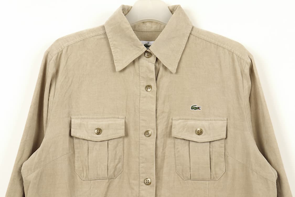 LACOSTE 코듀로이원피스(M)  셔츠원피스 상품이미지4