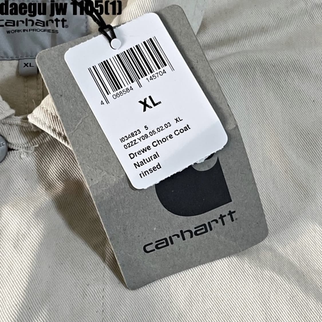 칼하트 WIP 쇼어 초어 코트 XL 상품이미지5