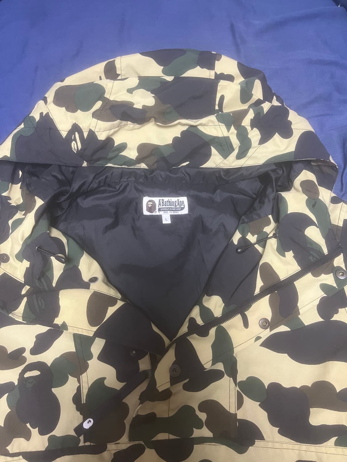 BAPE 아노락 바람막이 L사이즈 상품이미지2