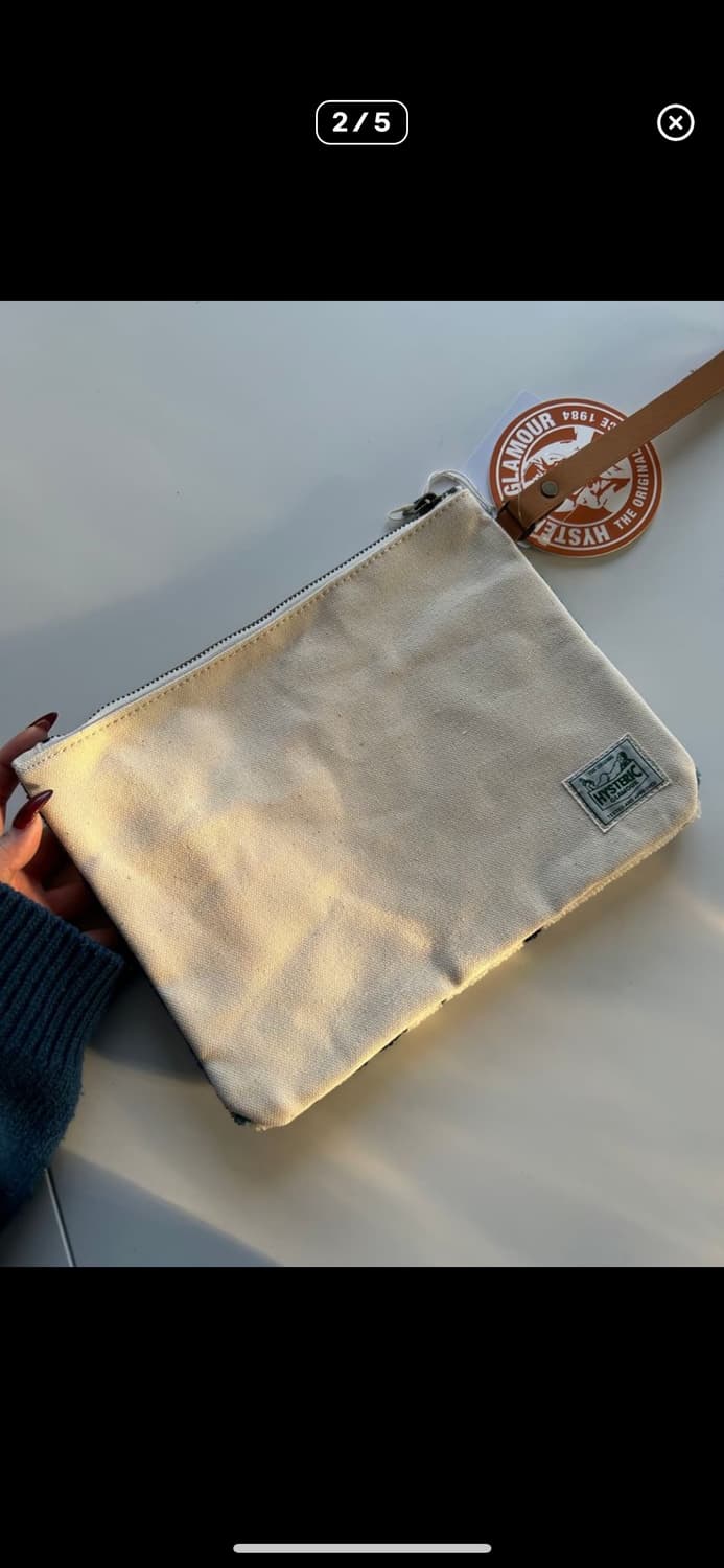 HYSTERIC GLAMOUR PILE CLUTCH BAG 상품이미지2