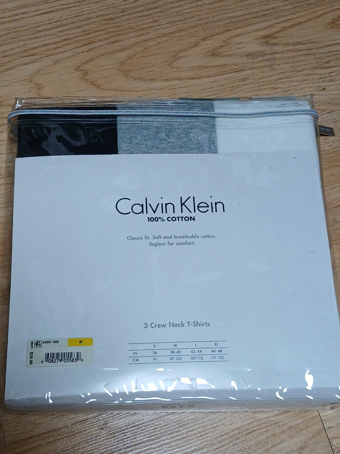 캘빈클라인 남성 클래식핏 티셔츠 3팩 새제품 상품이미지2